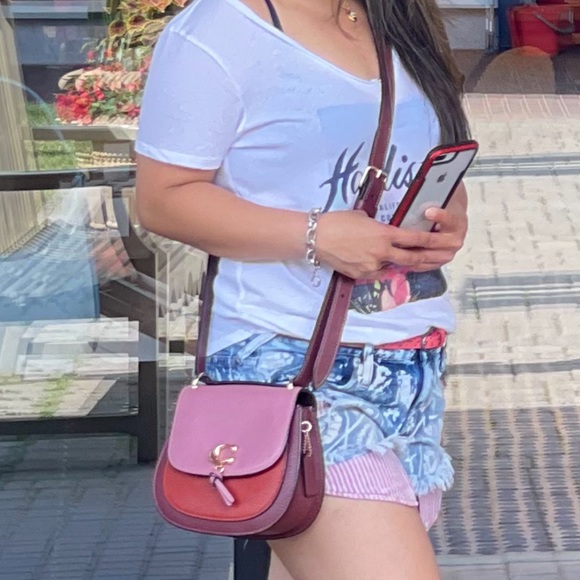 COACH 1330 REMY SADDLE SHOULDER BAG - Picture 3 of 17